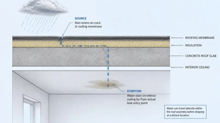 diagram sumber air rembes rooftop tidak selalu di atas plafon basah diagram sumber air rembes rooftop tidak selalu di atas plafon basah